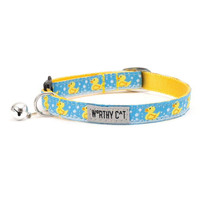 The Worthy Dog - Rubber Duck Cat Collar