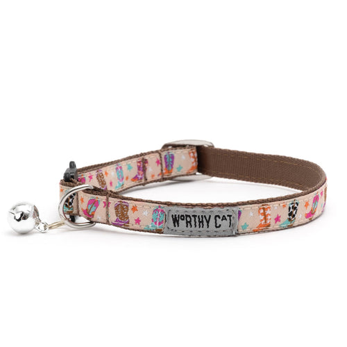 The Worthy Dog - Wild Wild West Cat Collar