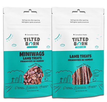 TILTED BARN DOG MINIWAG TREAT 3.53 OZ.