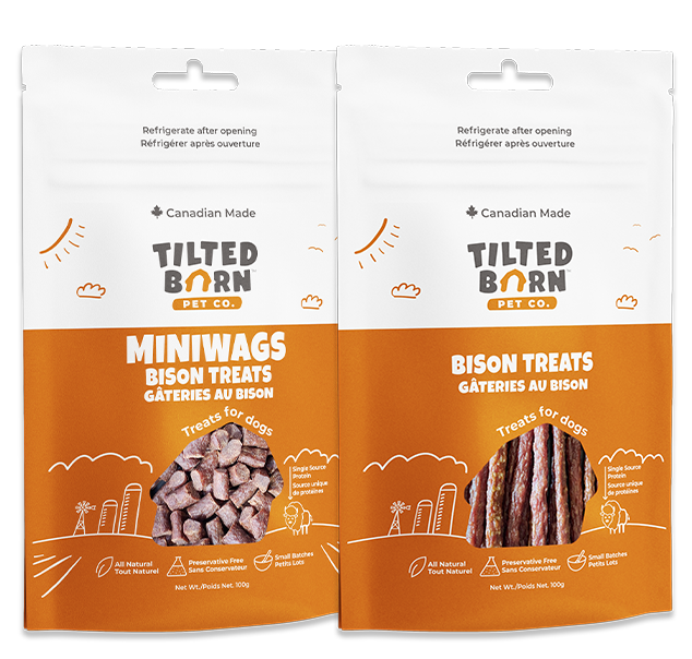 TILTED BARN DOG MINIWAG TREAT 3.53 OZ.