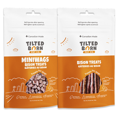 TILTED BARN DOG MINIWAG TREAT 3.53 OZ.