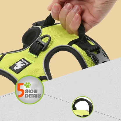 True Love Adjustable Dog Harness TLH5651 - Red - Dog.Dog.Cat.