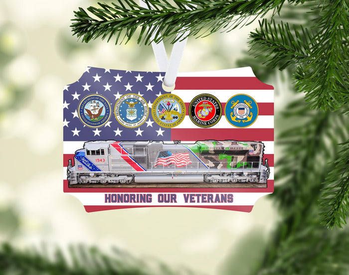 Union Pacific (UP) 1943 Honoring Veterans Ornament