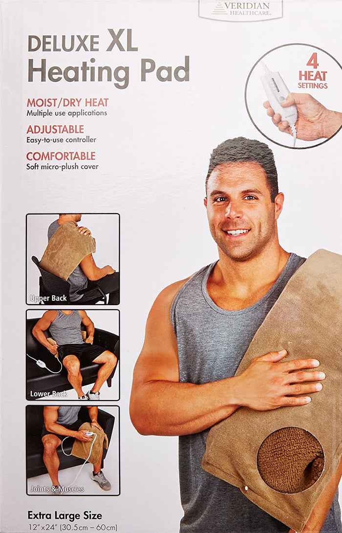 Veridian Healthcare Deluxe Moist/Dry Heating Pad