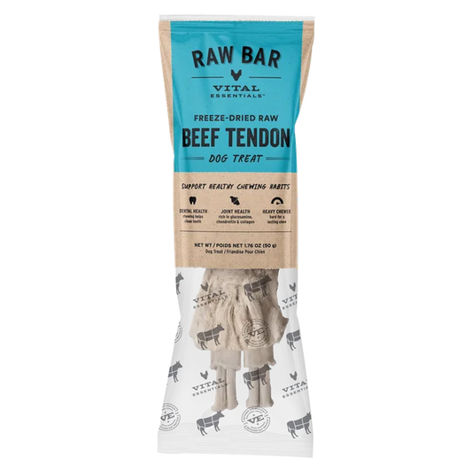 Vital Essentials RAW BAR Freeze-Dried Beef Tendon Dog Chew – 1.76 oz