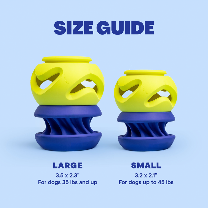WAGLAB The 2-Pack — Modular Treat Dispensing Dog Toy Set