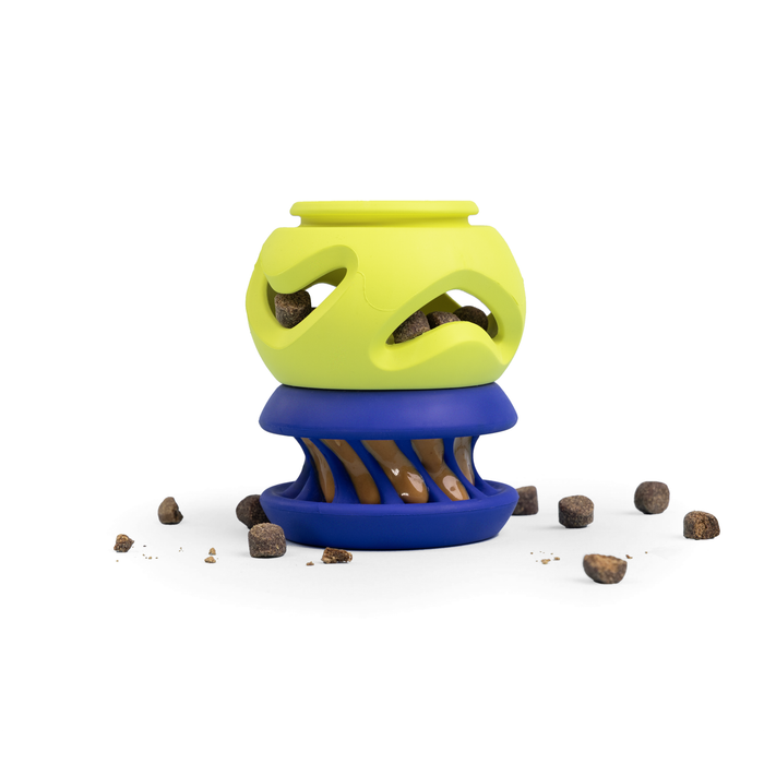 WAGLAB The 2-Pack — Modular Treat Dispensing Dog Toy Set