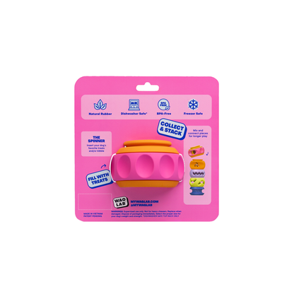 WAGLAB The Spinner — Modular Treat Dispensing Dog Toy