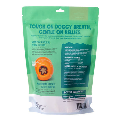 West Paw Natural Dental Sticks for Dogs – Parsley, Mint & Apple