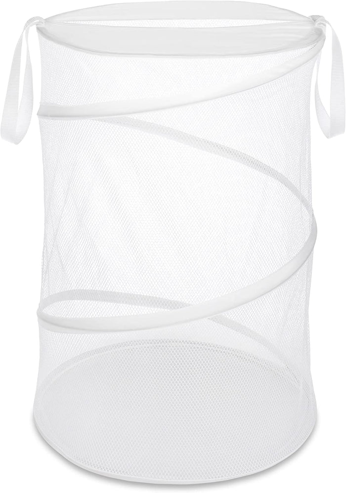 Whitmor 18" Collapsible Laundry Hamper White