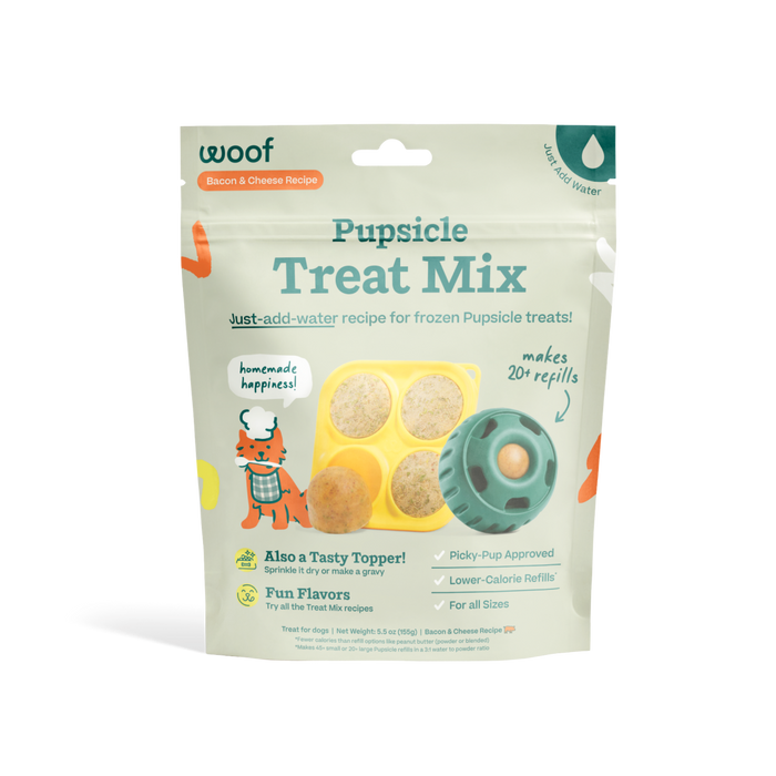 Woof - Pupsicle Treat Mix - Bacon & Cheese - Dog.Dog.Cat.