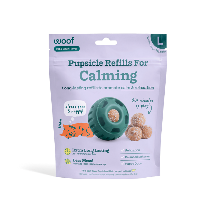 Woof - Calming Wellness Pops - Dog.Dog.Cat.