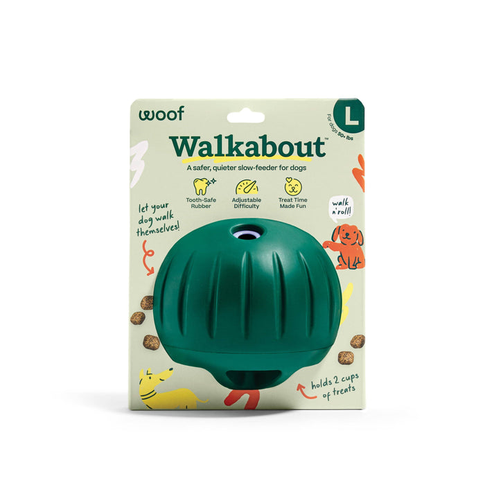 WOOF Walkabout Slow Feeder & Treat Dispenser Dog Toy